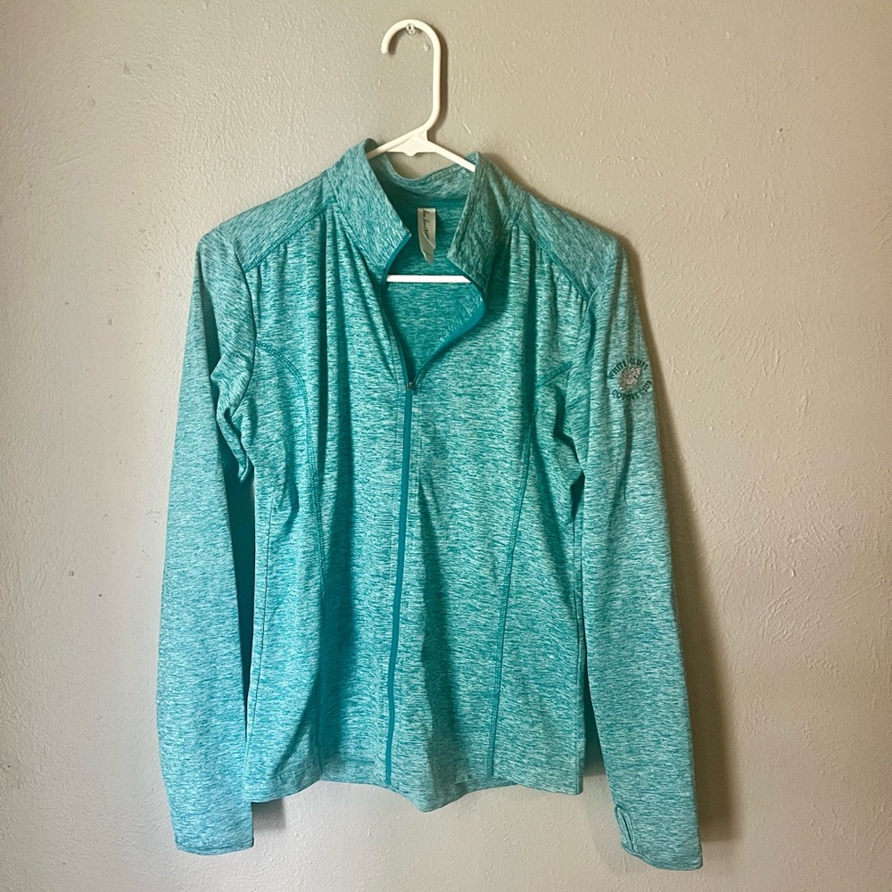 Oura Teal Athletic Jacket